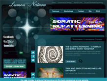 Tablet Screenshot of lumennatura.com